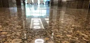 Floor care and VCT strip and wax service by One Stop Property Services