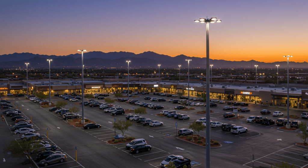 bright, crisp LED lighting